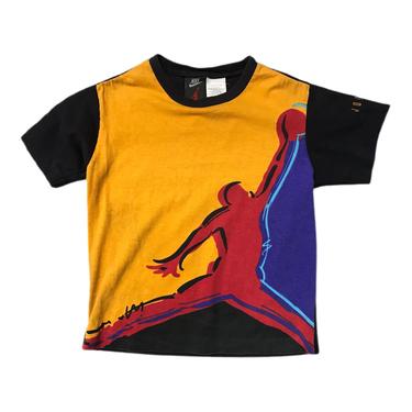 (YL) Nike Jordan Graphic Black Single Stitch Tshirt 082521 ERF