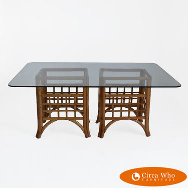 Bamboo &#038; Rattan Dining Table