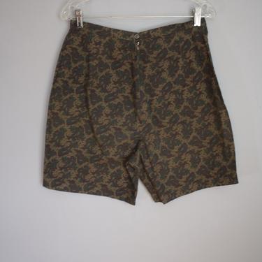 1950's McCrorys Paisley Shorts // Medium 