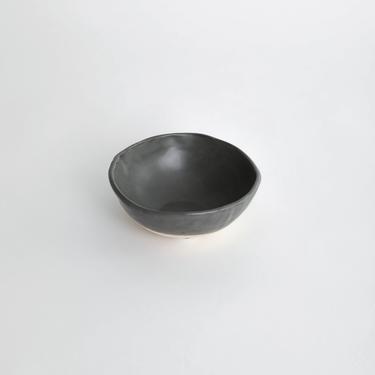 Charcoal Shino Ice Cream Bowl, Small Bowl, Ceramic Bowl, Stoneware Bowl, Dinnerware 