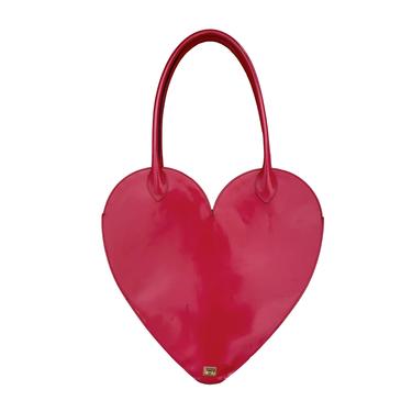 Moschino Red Jumbo Heart Bag
