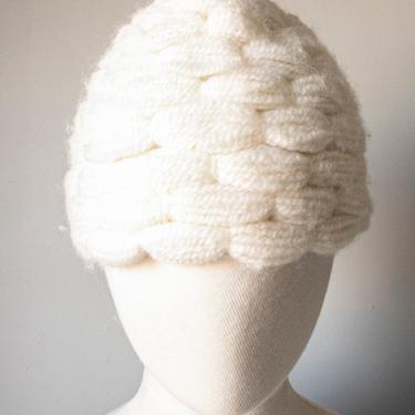 1970s Knit Hat Italy Beanie Cap 