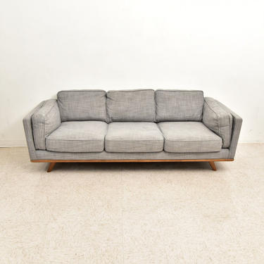 Grey Tweed Sofa 