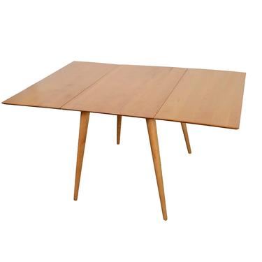 Paul McCobb Dining Table  Drop Leaf Table Planner Group Winchendon Furniture  Mid Century Modern 