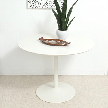White Bistro Dining Table 