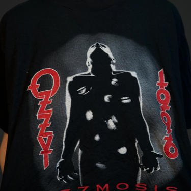 Ozzy Osbourne 1996 Ozzmosis Tour Vintage Tshirt by ThunderbirdSalvage