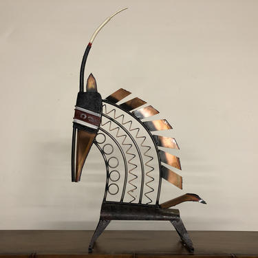 Curtis Jere Bambara Antelope Sculpture 