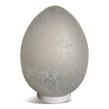 1970s Italian Murano Glass Egg Lamp