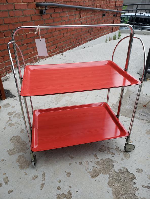 Fold-Up Rolling Cart