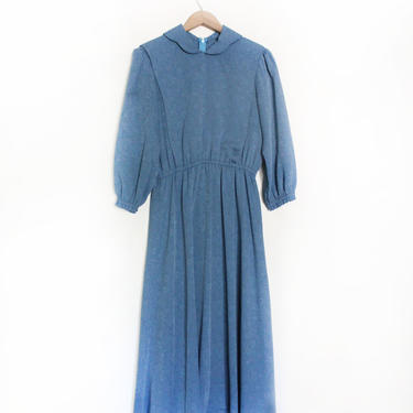 Simple Amish Lady Country Dress 