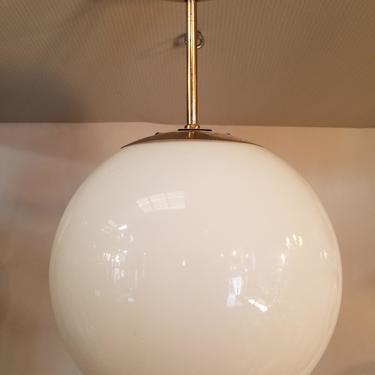 Short Globe Pendant Light