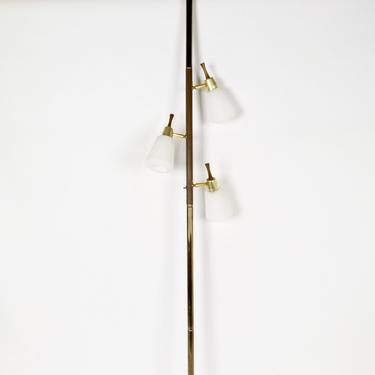Tension Pole Lamp in Brass