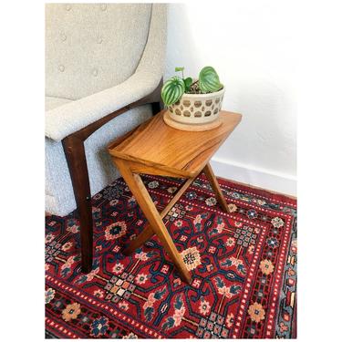 Mid Century Z Side Table 