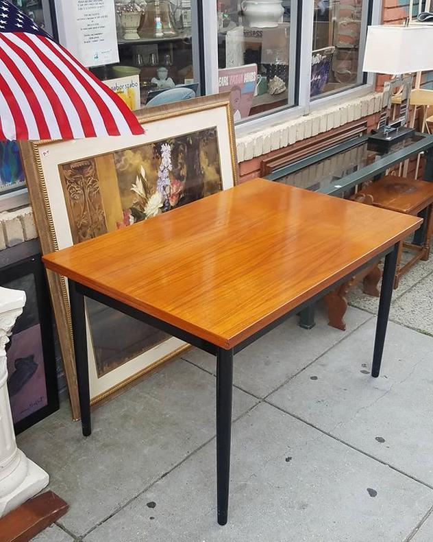 Daymod Farstrup Drawleaf Dining Table, $673. 32"x48. Extends to 80".