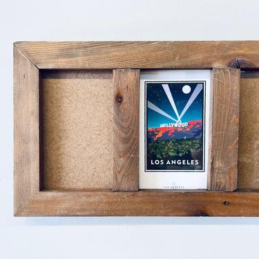 4x6&quot; Multi Opening Picture Frame | Photo Frame | Postcard Frame | Notecard Frame | Reclaimed Wood Frame | 4x6 Photo Frame | Wall Hung Frame 