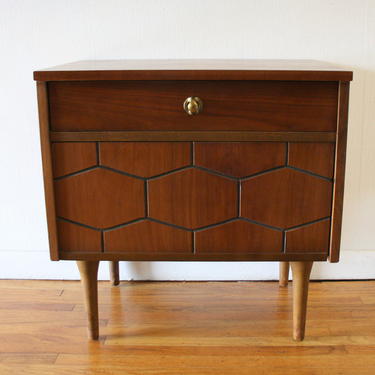 Mid Century Modern Side End Table Nighstands