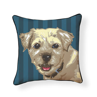 Pooch Dcor: Border Terrier Pillow