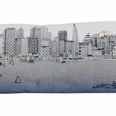 San Francisco wool pillow 48″ long with filling.