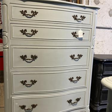 French Gray Tall Chest