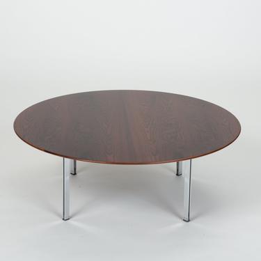 Knoll Rosewood Parallel Bar Coffee Table