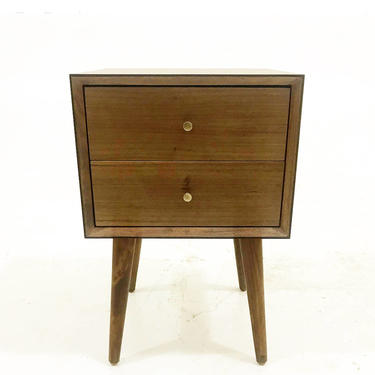 Clark Double Drawer Nightstand by CaliforniaMWoodworks