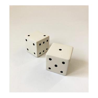 Vintage Dice Salt and Pepper Shakers 