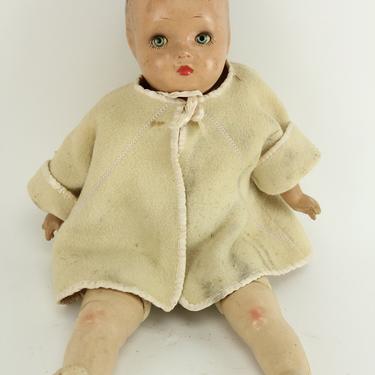 Enchanting Eyes Horsman Dolls Vintage Composition Doll, 1940s, 15&amp;quot; 