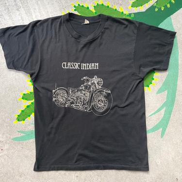 Vintage Indian Motorcycle Tshirt - Classic Indian