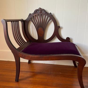 Late 1800’s Unique Lounge Chair 