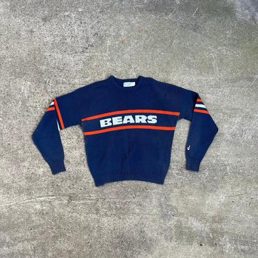 Vintage 1980s Cliff Engle Chicago Bears Ditka Sweater 