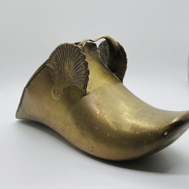 Pair of Heavy Brass Shoes