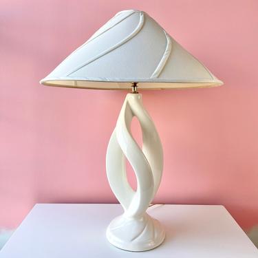 Large Postmodern Sculptural Table Lamp 