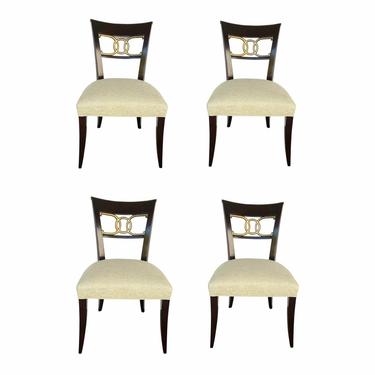 Thomas Pheasant for Baker Cleo Dining Chairs - Set of 4