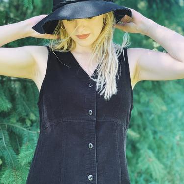 Vintage Black Corduroy Dress / Eddie Bauer / Midi Dress | Madrone - Portland, OR | ATTIC Vintage Black Corduroy Dress / Eddie Bauer / Midi Dress | Madrone - Portland, OR | ATTIC