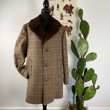 Vintage LAKELAND Sir Pendleton Style Wool Jacket XL 