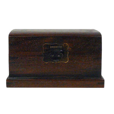 Chinese Oriental Simple Wood Mini Trunk Box cs949-3E 