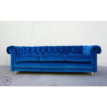 BUILT2ORDER // Chesterfield Sofas, Chairs, Couches, Your Choice of Fabric & Legs 