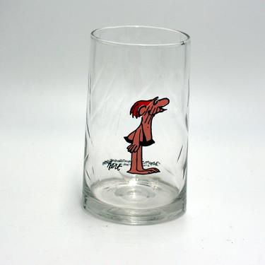 vintage Gary Hart BC comic glass/ Arbys promotional glass/1981 