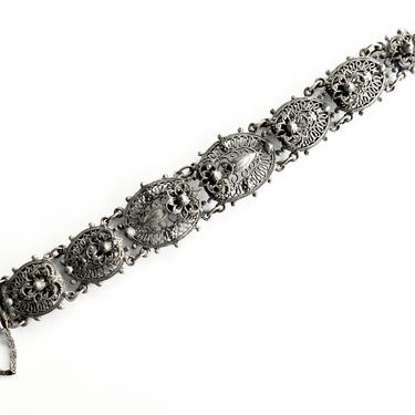 Silver Filigree Bracelet 
