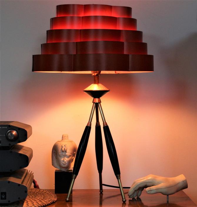 Mid Century Gerald Thurston Lightolier, Lightolier Table Lamp