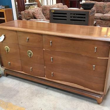 Kent Coffey &quot;The Penthouse&quot; dresser. Slight condition issues but for $799 (less than half of the cost of pristine) it is a worthwhile fixer upper! 