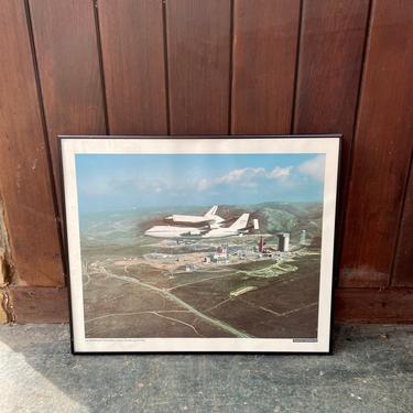 Vintage Martin Marietta Vanderburg Air Force Base Space Shuttle Launch Site Color Photograph 