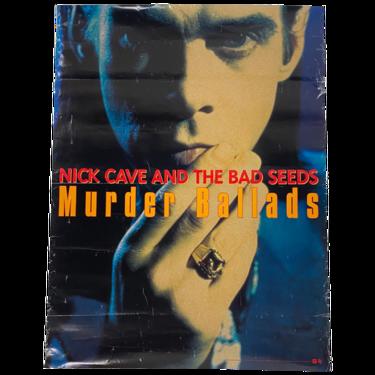 Vintage Nick Cave And The Bad Seeds "Murder Ballads" Poster