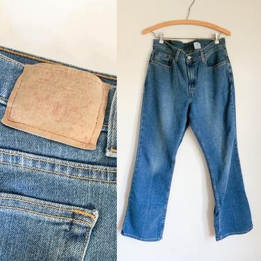 Vintage 1990s Levis 515 Bootcut Jeans / 31&quot; waist 