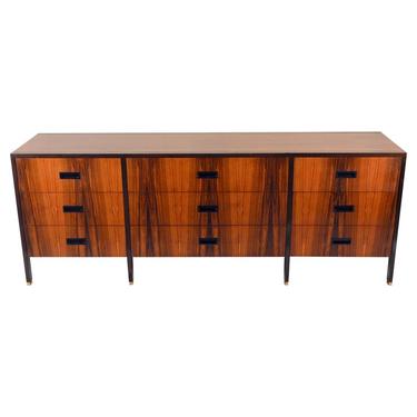 Exceptional 9-Drawer Rosewood Dresser by Harvey Probber