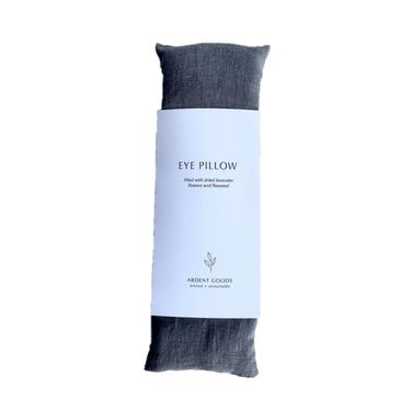 Linen Lavender Eye Pillow - Graphite