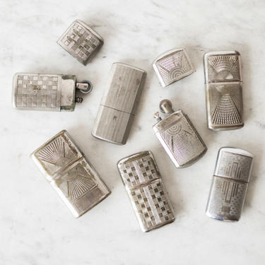 Collection of Silver Lighters