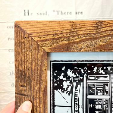 8x10 Reclaimed Wood Picture Frame | Wall Hung | Wood Grain | Rustic | Wedding Frame | Baby Frame | Nautical | Cottage | Modern Farmhouse 