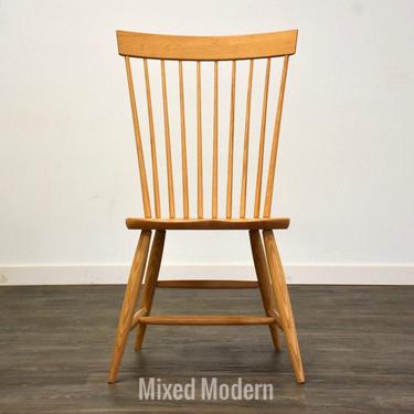 Pompanoosuc Mills Modern Oak Chair 