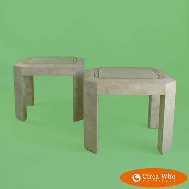 Pair of Side Tables by Maitland Smith